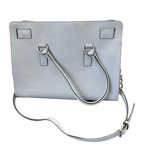 Michael Kors Hamilton Saffiano Leather Satchel • NWOT - Picture 3 of 10